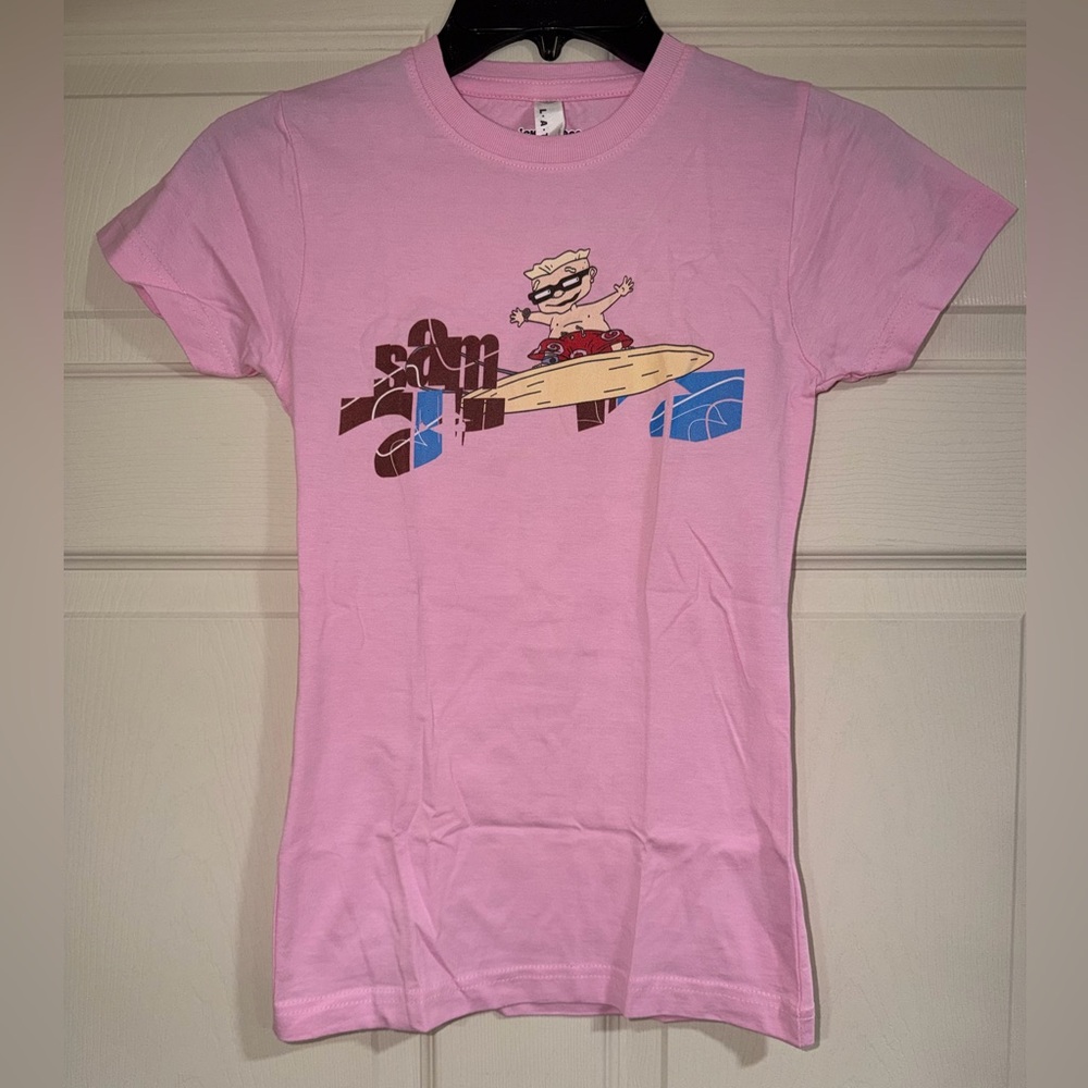 Girls Rocket Power Surfing Sam Short Sleeve T Shirt NWOT